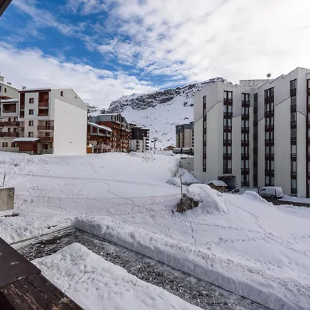 Skis Aux Pieds Avec Balcon A Tignes, 4 Pers. * Tignes