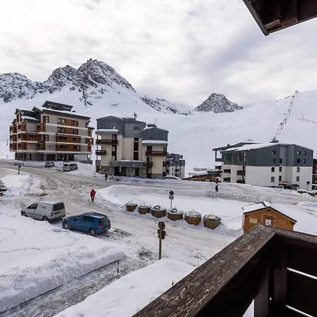 Skis Aux Pieds Avec Balcon A Tignes, 4 Pers. Appartement